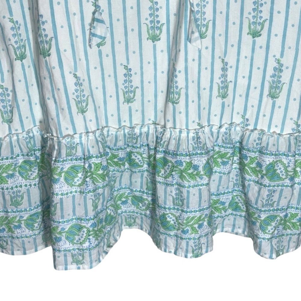 Islapayal femiine ruffle detail 100% Cotton Dress sz LG - Picture 4 of 7